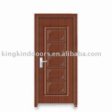 Дешевые двери ПВХ деревянные двери JKD-604 МДФ двери сделаны в Китае